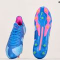 PUMA King Ultimate Energy FG/AG ghete de fotbal pentru bărbați ultra blue/luminous pink/luminous blue 14