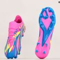 PUMA Ultra Match Energy FG/AG ghete de fotbal pentru bărbați roz luminos/alarmă galbenă/alarmă galbenă/albastru ultra 21