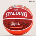 Minge de baschet Spalding Sketch Dribble 84381Z mărimea 7 6