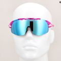 Ochelari de ciclism Tifosi Sledge Lite Clarion crystal pink/clarion blue/ac red/clear 11