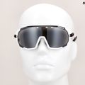 Ochelari de ciclism Tifosi Sledge alb mat/frumos/roșu/roșu transparent 9