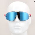 Julbo Dencity Spectron 3 ochelari de ciclism cu cristale strălucitoare/roz fluorescent/albastru 10