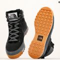 Cizme de drumeție pentru bărbați The North Face Back To Berkeley IV Leather WP negru/gri de asfalt 8
