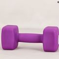 Halteră din neopren 10 kg Pure2Improve violet P2I201460 6