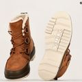 Cizme de drumeție pentru femei Sorel Torino II Wp Waxed Canvas velvet tan/verde-oliv 9