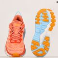 Pantofi de alergare pentru femei HOKA Gaviota 4 shell coral/peach parfait 13