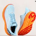 Pantofi de alergare pentru femei HOKA Clifton 8 Wide cântec de vară / flux de gheață 11