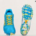 Pantofi de alergare pentru bărbați HOKA Evo Jawz cyan/citrus 13