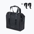 Geantă de bicicletă Basil City Grand Shopper MIK Hooks 23 l black 2