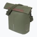 Geantă de ciclism pe portbagaj Basil City Shopper Vegan Leather 16 l moss green 2