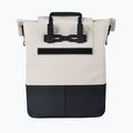 Geantă de bicicletă Basil Cove Shopper MIK Hooks 16 l off white/black 3