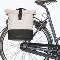 Geantă de bicicletă Basil Cove Shopper MIK Hooks 16 l off white/black 6