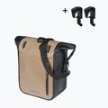 Geantă de bicicletă Basil Rivo M Single Bag MIK Hooks 12-15 l sand/black 2