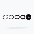 Suprapunere sub ghidon PRO Alu 2/5/10/20 mm / 1-1/8" black
