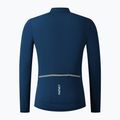 Bărbați Shimano Vertex Thermal LS Jersey tricou de biciclete albastru PCWJJSPWUE13MD2705 6