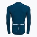 Bărbați Shimano Vertex Thermal LS Jersey tricou de biciclete albastru PCWJJSPWUE13MD2705 2
