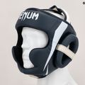 Cască de box Venum Elite alb/albastru marin 7
