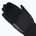 Mănuși de ciclism pentru femei Rogelli Laval Mid Season LW Windproof black 4