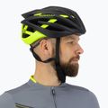 Cască de bicicletă Rogelli Tecta negru/fluor 9