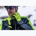 Mănuși de ciclism Rogelli Laval LW Windproof fluor 3