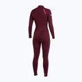 Costum de înot pentru femei Mistral Sirocco 2,5/2mm Ladies Front Zip burgundy 2
