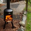 Șemineu de grădină BonFeu Bonbini black 8