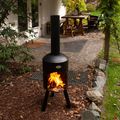 Șemineu de grădină BonFeu Bonbini black 10