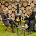 Șemineu de grădină BonFeu Bonselo black 13