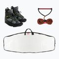 JOBE Wakeboard Logo Wakeboard 138 și set de legături negru/roșu 278822008 4