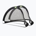 Poartă de fotbal EXIT Flexx Pop-Up 2 szt. 120 x 80 cm neagră 79