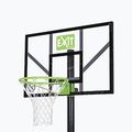 Coș de baschet portabil EXIT Comet negru și verde 206 4