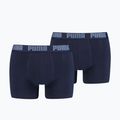 Boxeri pentru bărbați PUMA Basic 2 pary navy