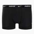 Boxeri pentru bărbați Nike Everyday Cotton Stretch Trunk 2Pk IEV negru