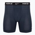 Boxeri pentru bărbați Nike Everyday Cotton Stretch 3 pary obsidian/game royal/black 2