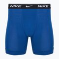 Boxeri pentru bărbați Nike Everyday Cotton Stretch 3 pary obsidian/game royal/black 3