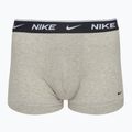 Boxeri pentru bărbație Nike Everyday Cotton Stretch Trunk 3 perechi  white/grey heather/black 3