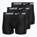 Boxeri pentru bărbați Nike Boxer Brief Long Black / Black