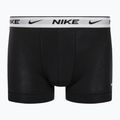 Boxeri pentru bărbați Nike Everyday Cotton Stretch Trunk 3Pk UB1 negru/alb wb