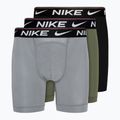 Boxeri pentru bărbați Nike Dri-FIT Ultra Comfort Brief 3 pary cool grey/medium olive/black