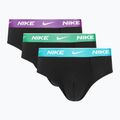 Slipuri pentru bărbați Nike Everyday Cotton Stretch Brief 3 pary multicolor