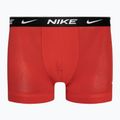 Boxeri pentru bărbați Nike Everyday Cotton Stretch Trunk 3 pary aquarius blue lg print/grey/uni red 6