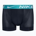 Boxeri pentru bărbați Nike Dri-Fit Essential Micro Trunk 3 pary blue/navy/green 2