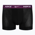 Boxeri pentru bărbați Nike Everyday Cotton Stretch Trunk 3 pary turquoise/violet/blue 2