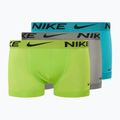 Boxeri pentru bărbați Nike Dri-Fit Essential 3 perechi  cyber/dark stucco/dusty cactus