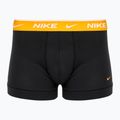 Boxeri pentru bărbați Nike Everyday Cotton Stretch Trunk 3 perechi  black/gold/hyper crimson 2