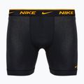 Boxeri pentru bărbați Nike Everyday Cotton Stretch 3 pary black/gold/black 4