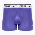 Boxeri pentru bărbați Nike Everyday Cotton Stretch Trunk 3 perechi  dustycactus/black/arm navy 3