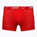 Boxeri pentru bărbați Nike Everyday Cotton Stretch Trunk 3 perechi  team orange/uni red/black 3