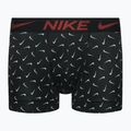 Boxeri pentru bărbați Nike Dri-Fit Essential 3 pary swoosh life print/uni red/black 8