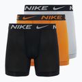 Boxeri pentru bărbați Nike Dri-Fit Essential Micro Boxer Brief 3 perechi multicolor